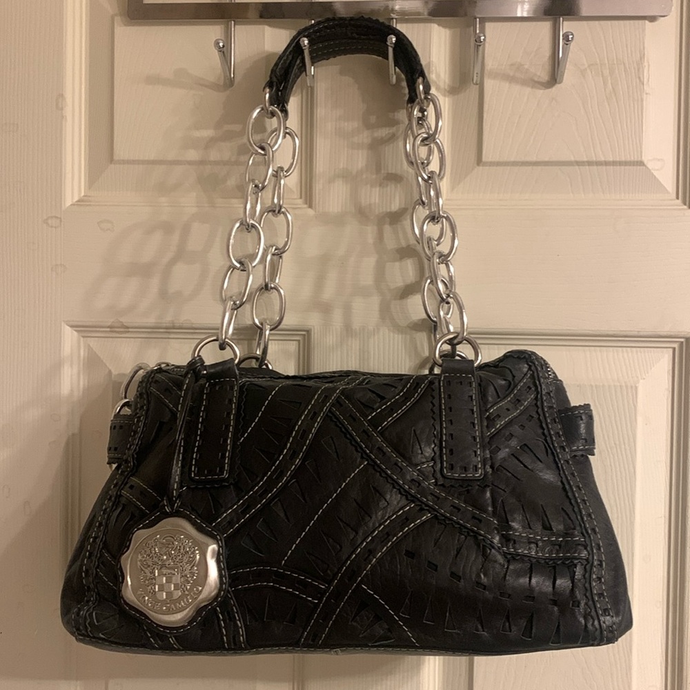 Vince Camuto Black Leather Handbag